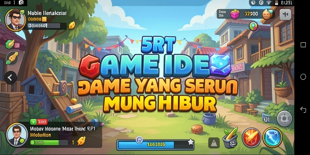 Tampilan gameplay 5RT yang menarik dengan karakter aktif.