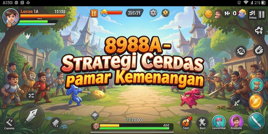 Gameplay menegangkan dari 898A dengan pertempuran strategi.