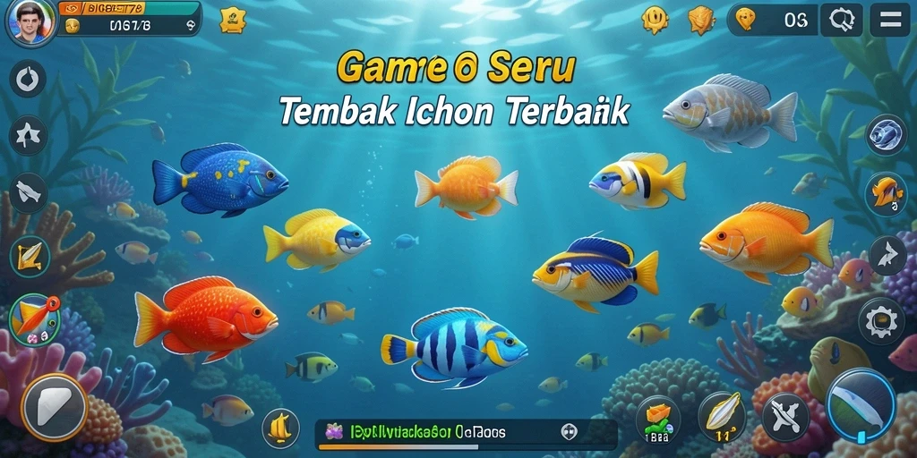 Tampilan gameplay menarik dari game Tembak Ikan BIGBET78.