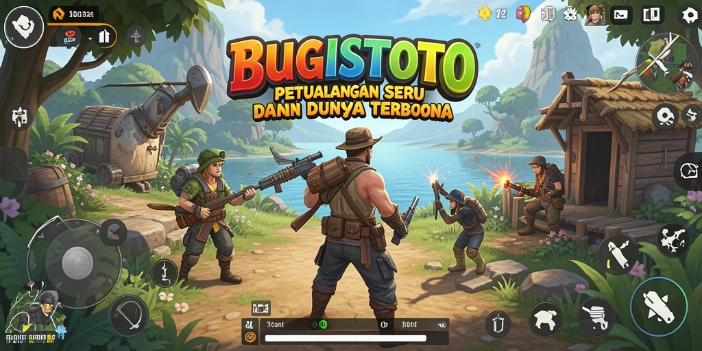 Tangkapan layar menakjubkan dari gameplay <strong>BUGISTOTO</strong> yang menampilkan eksplorasi dunia terbuka.