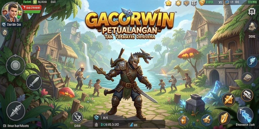 Gameplay GACORWIN yang menakjubkan di dunia terbuka.