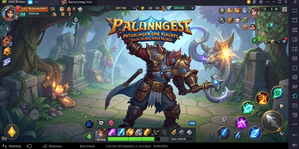 GAS138 menunjukkan gameplay MMORPG yang menarik dan penuh tantangan.