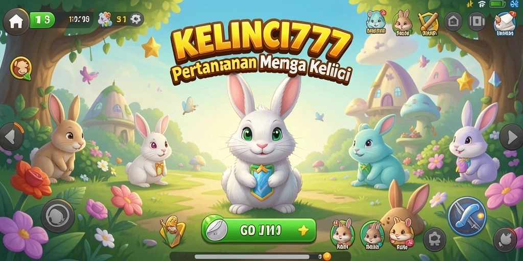 Screenshot gameplay KELINCI777 yang menunjukkan aksi pertahanan kelinci.