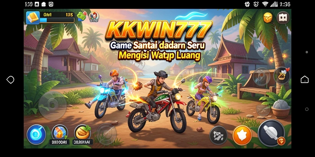 Tampilan gameplay KKWIN777 yang menarik dan penuh warna.