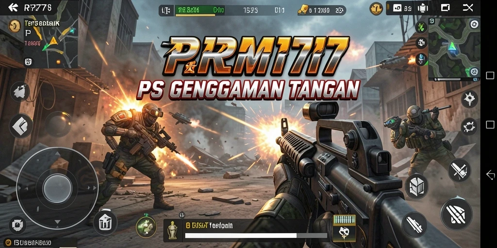 Gameplay RR777 yang intens dan mendebarkan dalam pertempuran FPS.