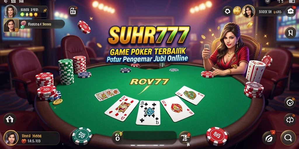Gameplay menarik dalam SUHU777 dengan suasana poker yang seru.